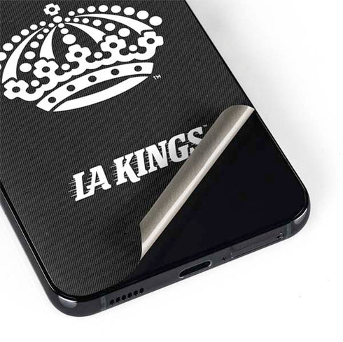 NHL Los Angeles Kings Black Background Galaxy S22 Plus Skin